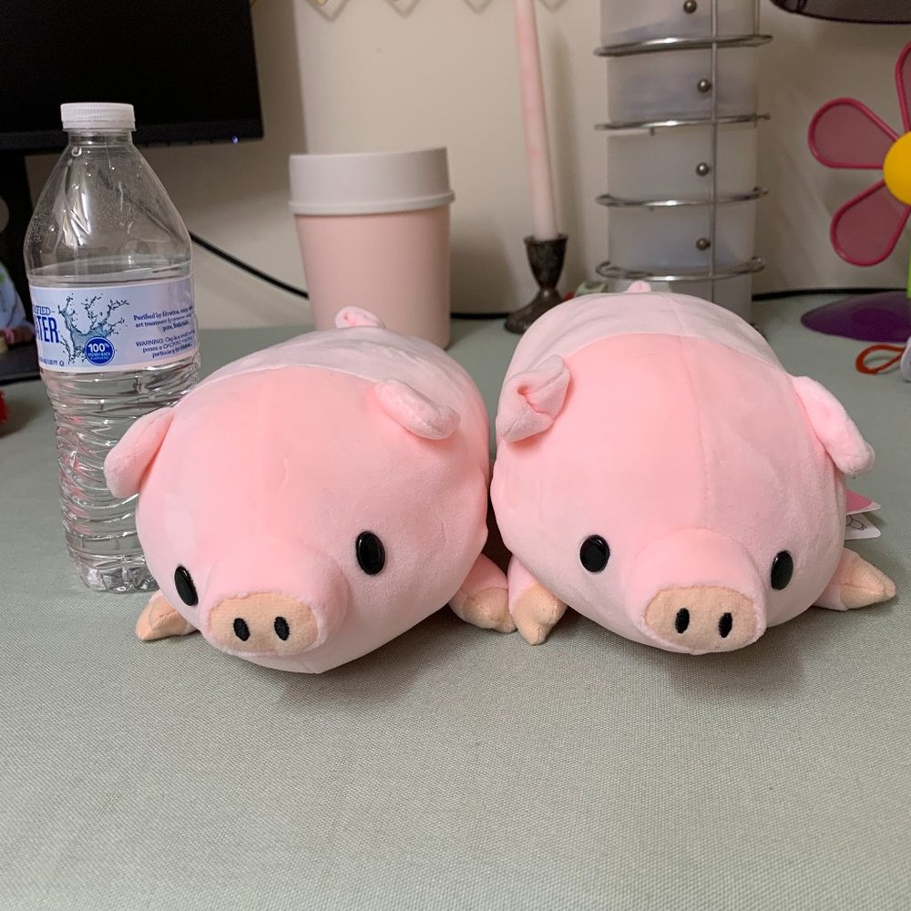 Mochi Pig Plush Light Pink